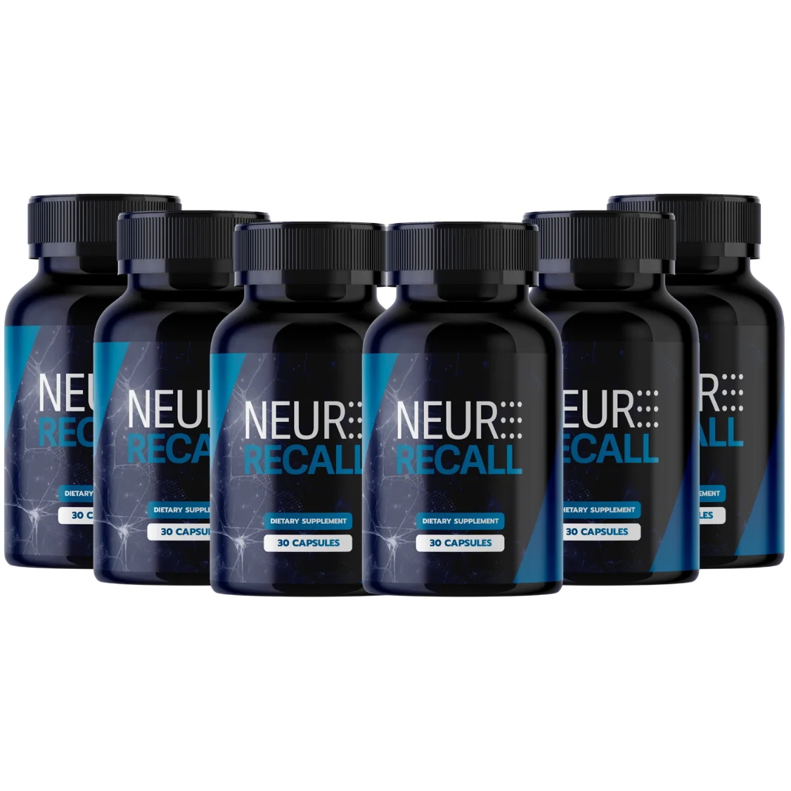 NeuroRecall 6 bottle official bundle